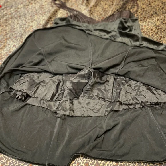 Vintage D.B.Y. Crushed Velvet Mini Dress - Picture 9 of 16